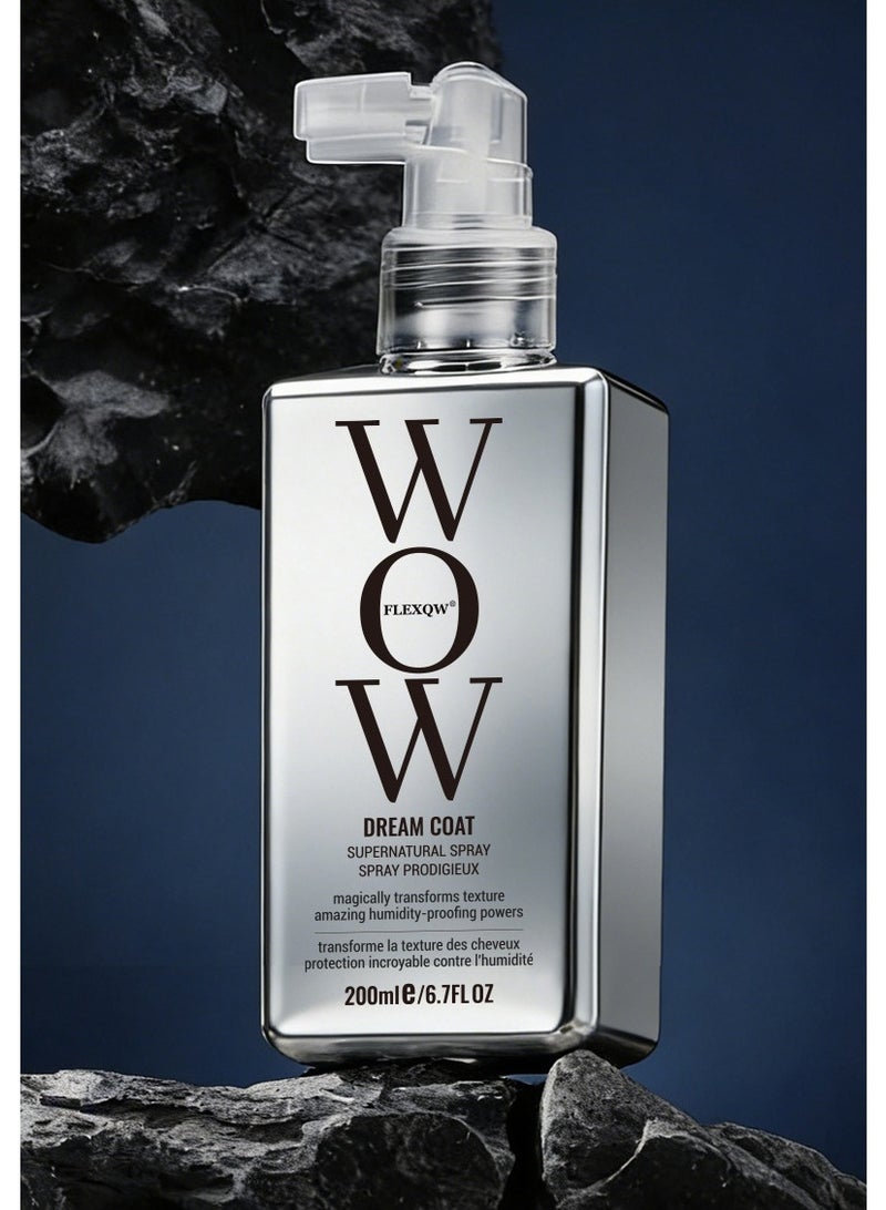 WOW Dream Coat Supernatural Hair Spray - Miracle Anti-Wet Curl Shaping Magic Hair Spray 200ml - Image 1